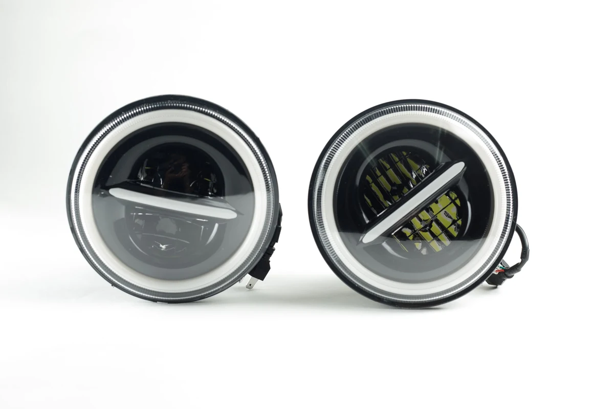 Par de Unidades LED 7  Slow Motion Aro Dual