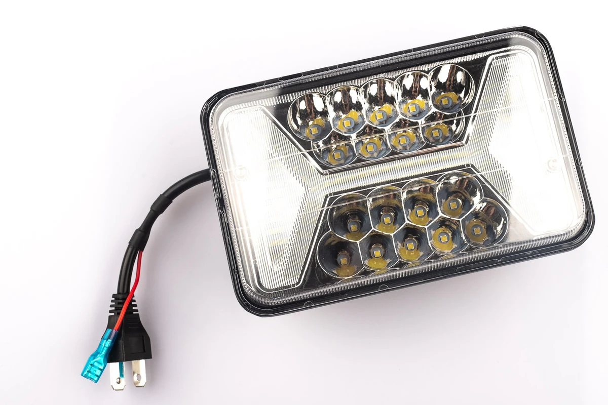 Par de Unidades LED Chaparra H Funcion Blanco + Strobes