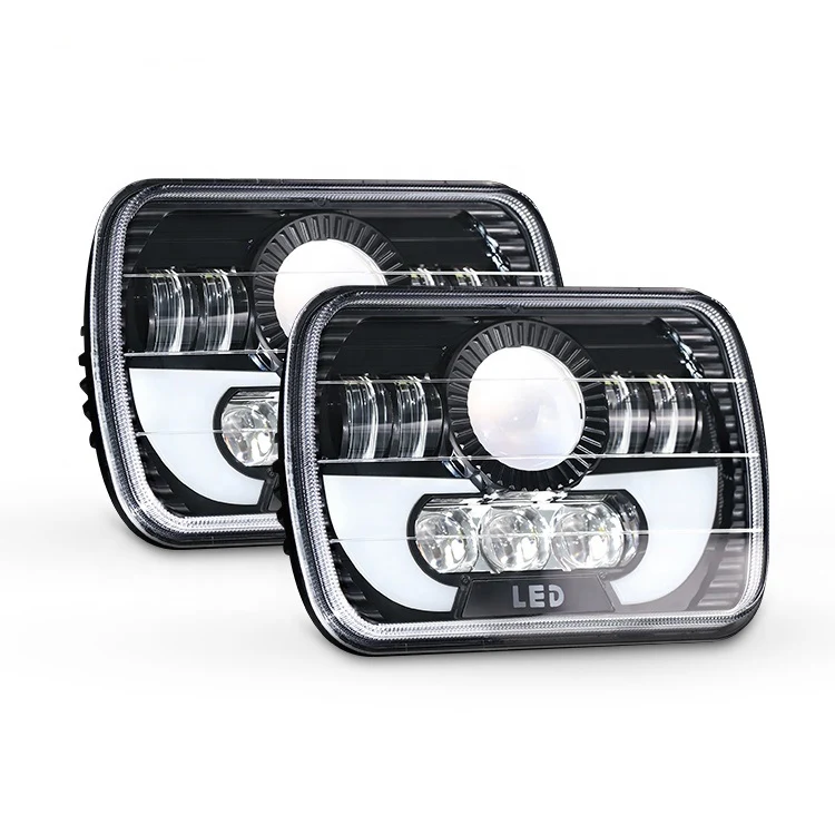 Par de Unidades LED Cuadrada 7  Edition Prime