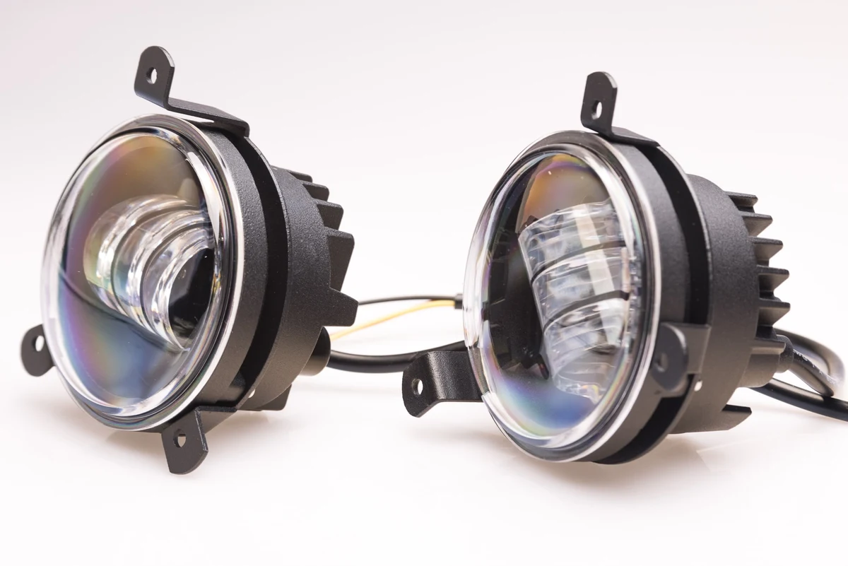 Par de Unidades Neblineras LED 30w Dual Color