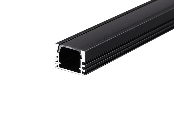 Perfil de aluminio negro Energain. — imagen 1