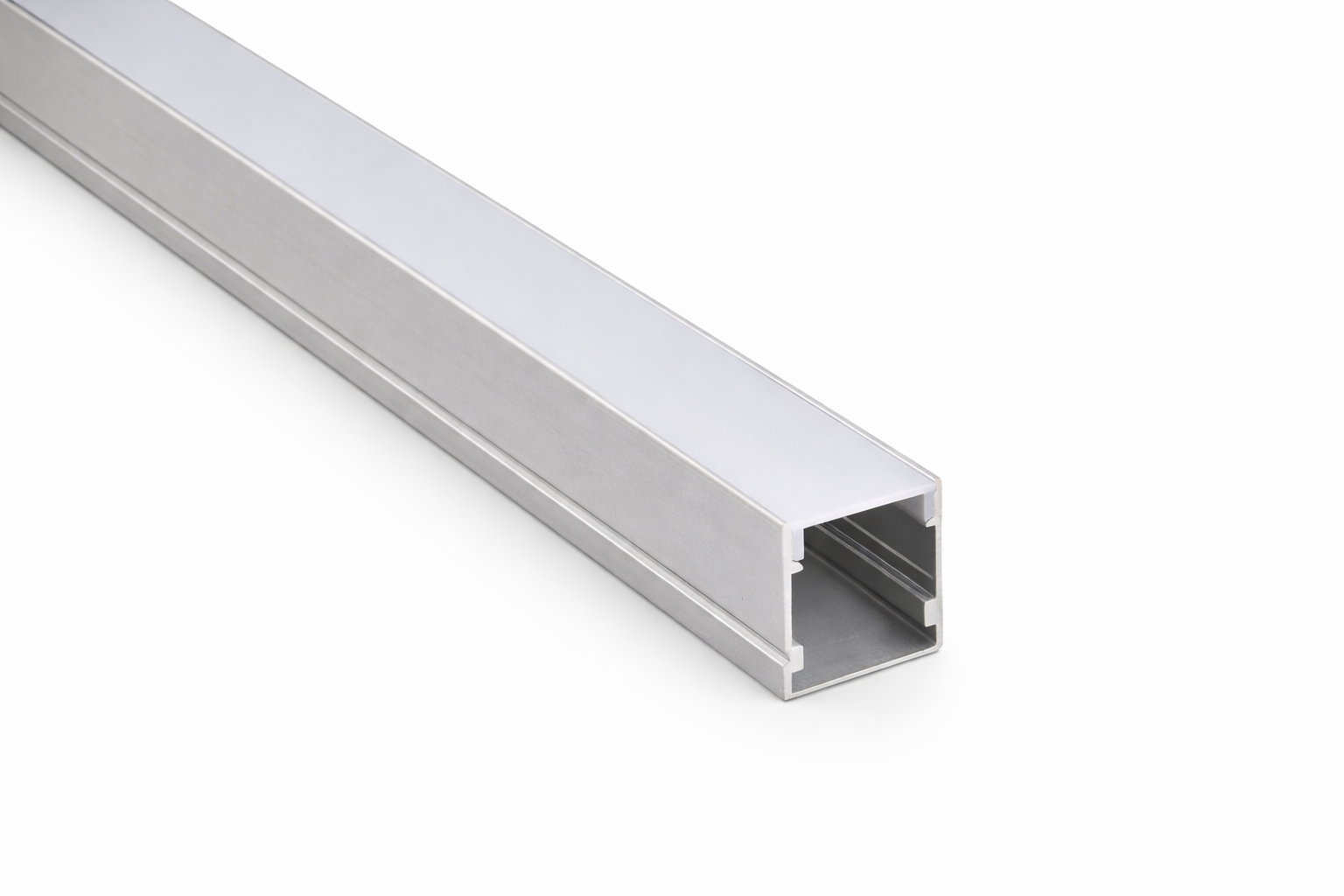 Perfil de Aluminio para Tira LED Empotrable o Sobreponer 3m — imagen 1