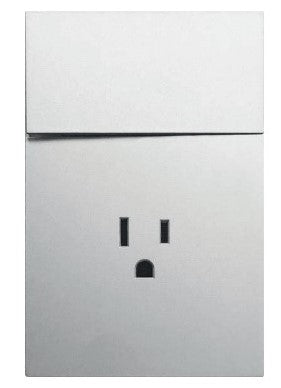 Placa Contacto y Apagador 3 Vías Blanco APL-705 — imagen 1
