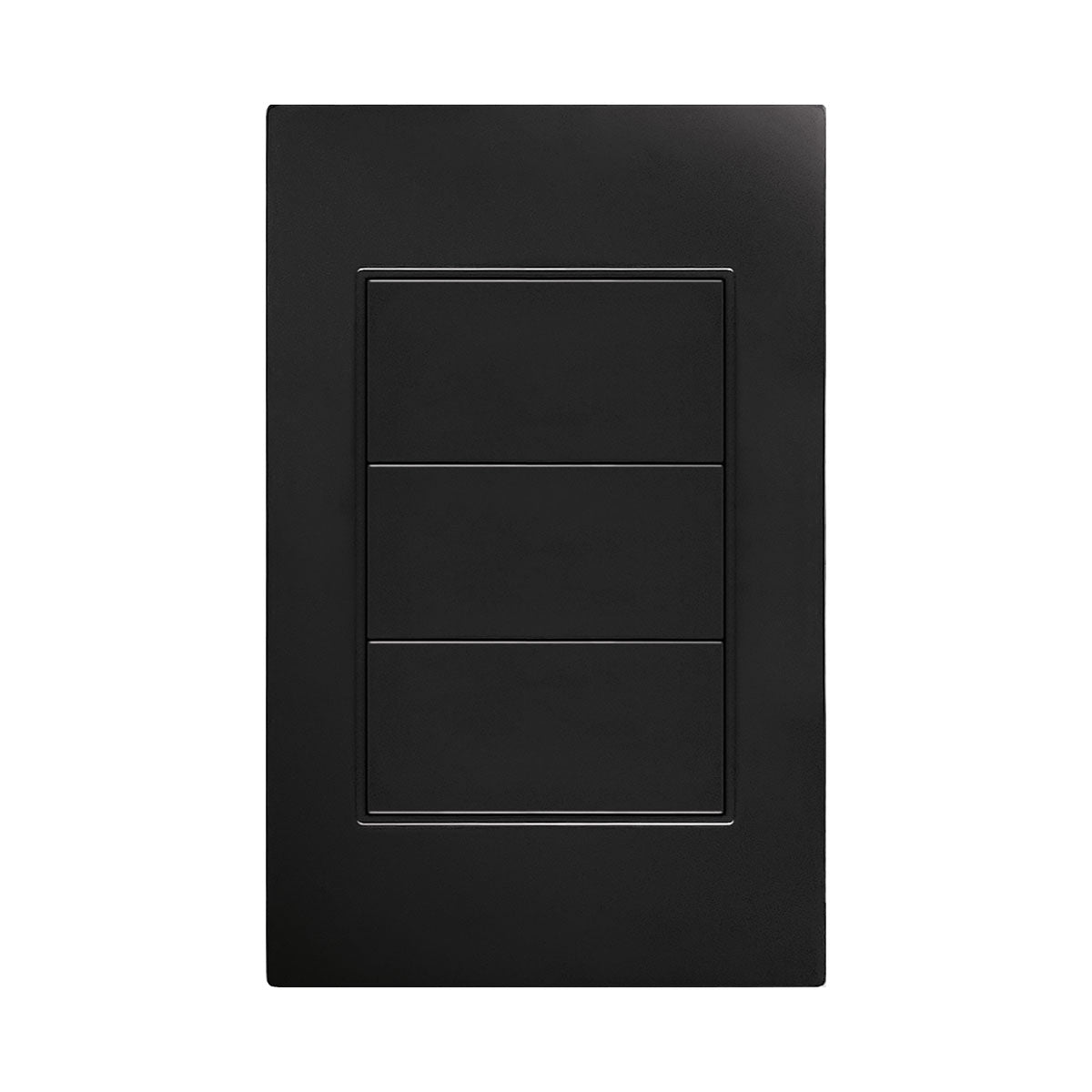 Placa Negra Tapa Ciega APL-312 Interior — imagen 1