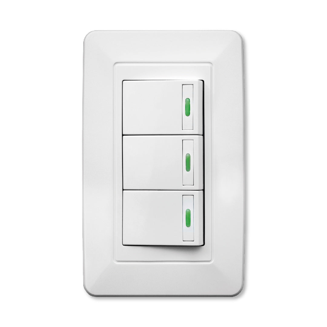 Placa Red LAN RJ45 CAT5 Blanco WPL-309 — imagen 1