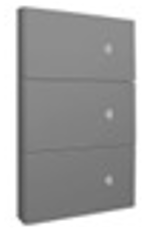Placa Smart Gris Oxford 3 Interruptores WiFi con Voz — imagen 1