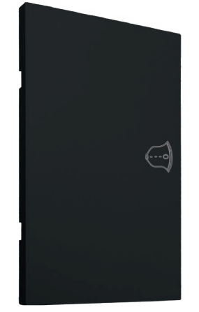 Placa Timbre Negro Luxury APL-613 — imagen 1
