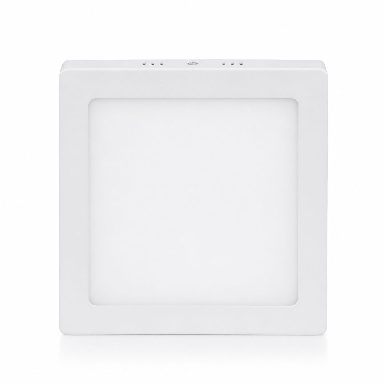 Plafon LED Cuadrado de Sobreponer 12W Blanco Luz Fría 6500K — imagen 1