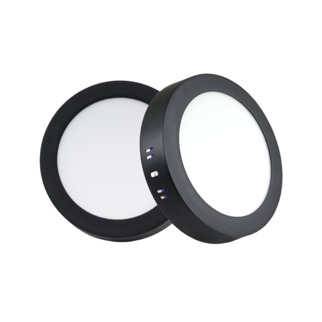 Downlight LED para Oficinas  – Iluminación Moderna y Eficiente- Negro Mate Luz Blanca-DLSR12WBBNR — imagen 1