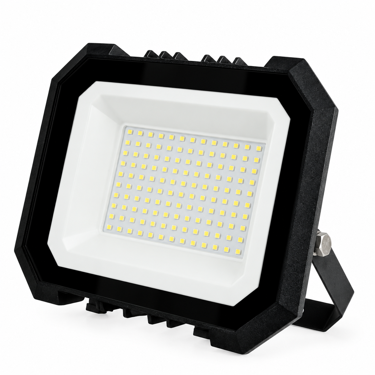 Reflector LED Luz Cálida 100W IP65 Negro — imagen 1