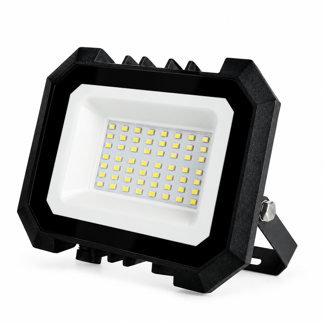 Reflector LED Luz Cálida 50W IP65 Negro — imagen 1