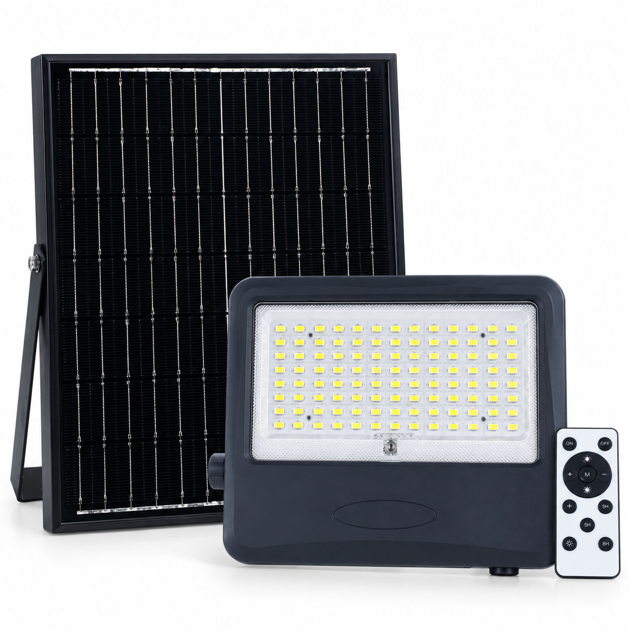 Reflector LED Solar 200W para Fachadas y Patios ASL-103 — imagen 1