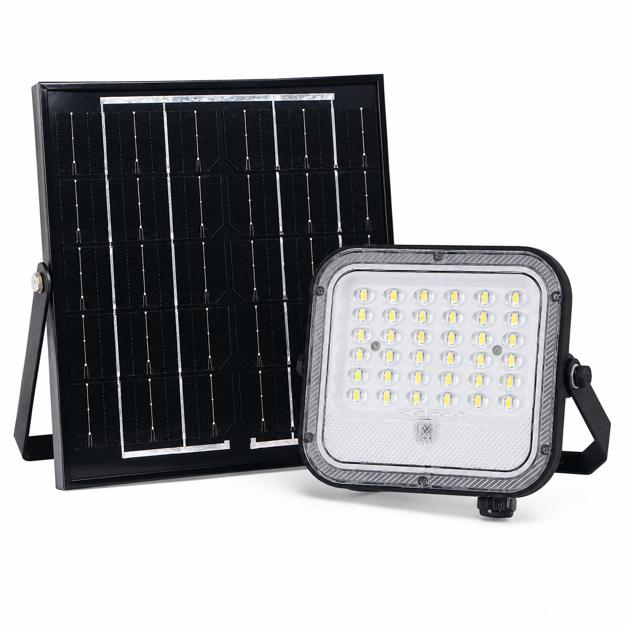 Luminaria LED Solar 650 lm con Panel Externo y Control Remoto — imagen 1