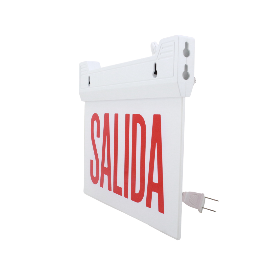Señalización de Emergencia de Salida Color Rojo — imagen 1