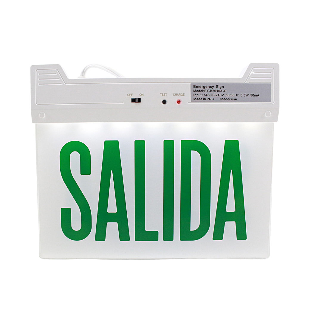 Señalización de Emergencia de Salida Color Verde — imagen 1