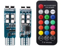 Sets de Bulbitos T10 3535 funcion RGB con control Remoto