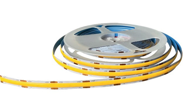 Tira LED COB 12V Cálida 3000K Interior 10W/m — imagen 1