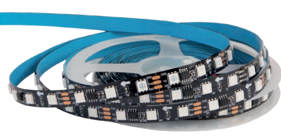 Tira LED Pixel RGB 72W 12V Multicolor 5m — imagen 1