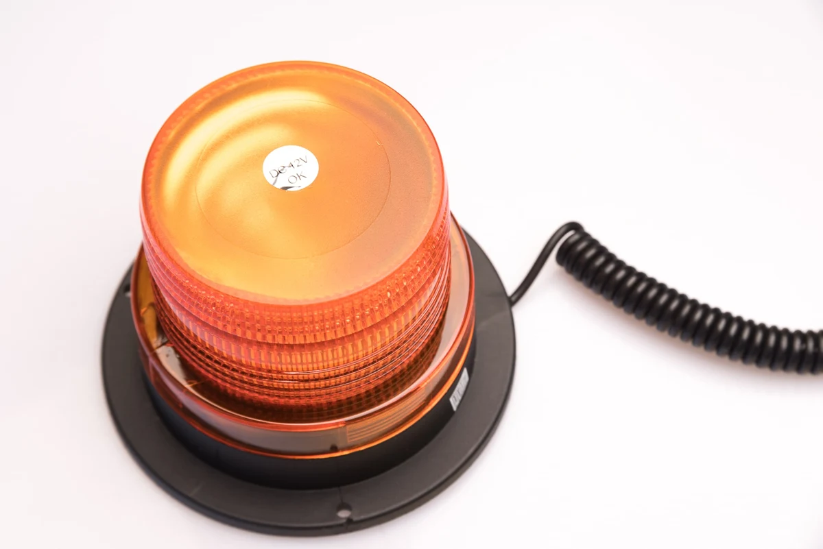 Torreta LED de Emergencia Amber 72w 24 leds una Función