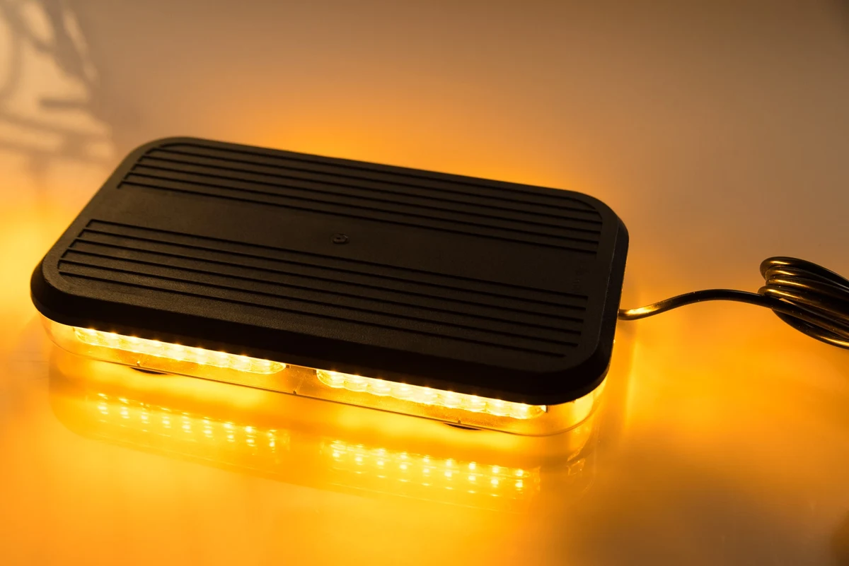 Torreta LED Funciones intermitentes Amber 162w
