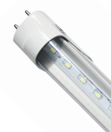 Tubo LED T8 18W G13 Transparente Luz Fría 6500K — imagen 1
