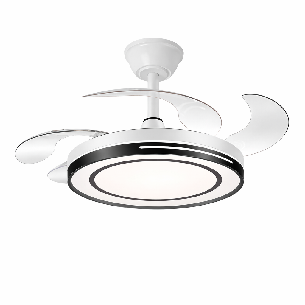 Ventilador de Techo LED Retráctil 45W 45” con Control Remoto — imagen 1