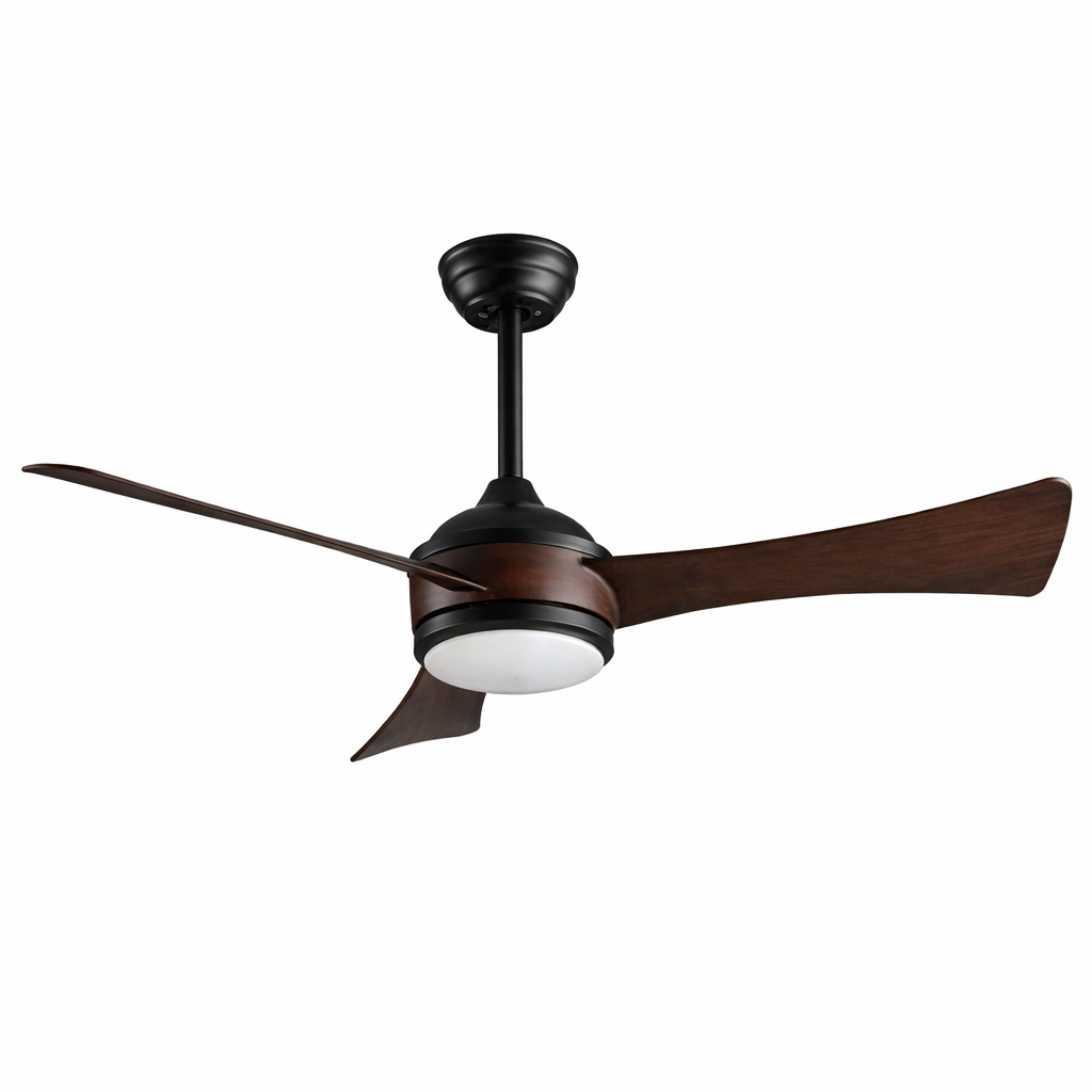Ventilador de Techo LED 52” Tipo Madera con Control Remoto — imagen 1