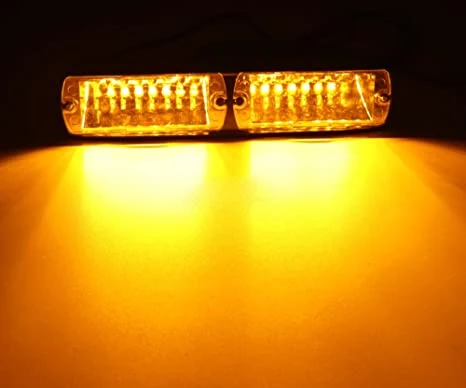 Vicera LED de Emergencia Color Amber