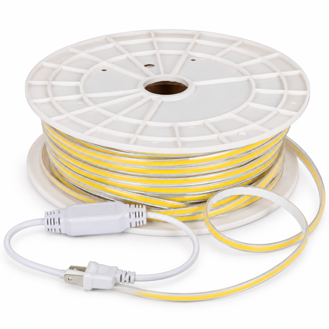 Manguera LED COB 25 m 250 W, blanco cálido 3000 K, IP65 — imagen 1
